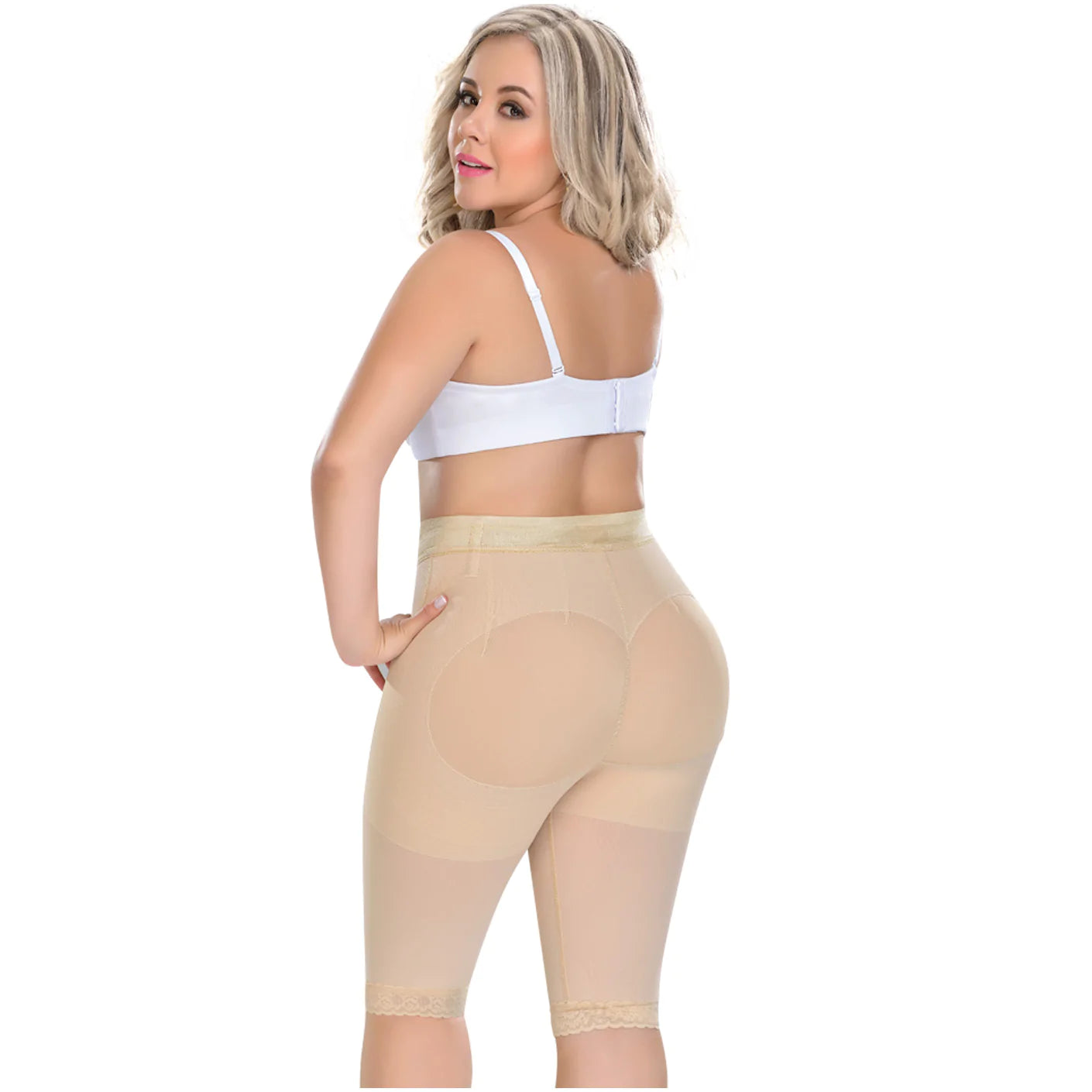Fajas MYD 0216 Extra High-Waisted Compression Shorts Body Shaper
